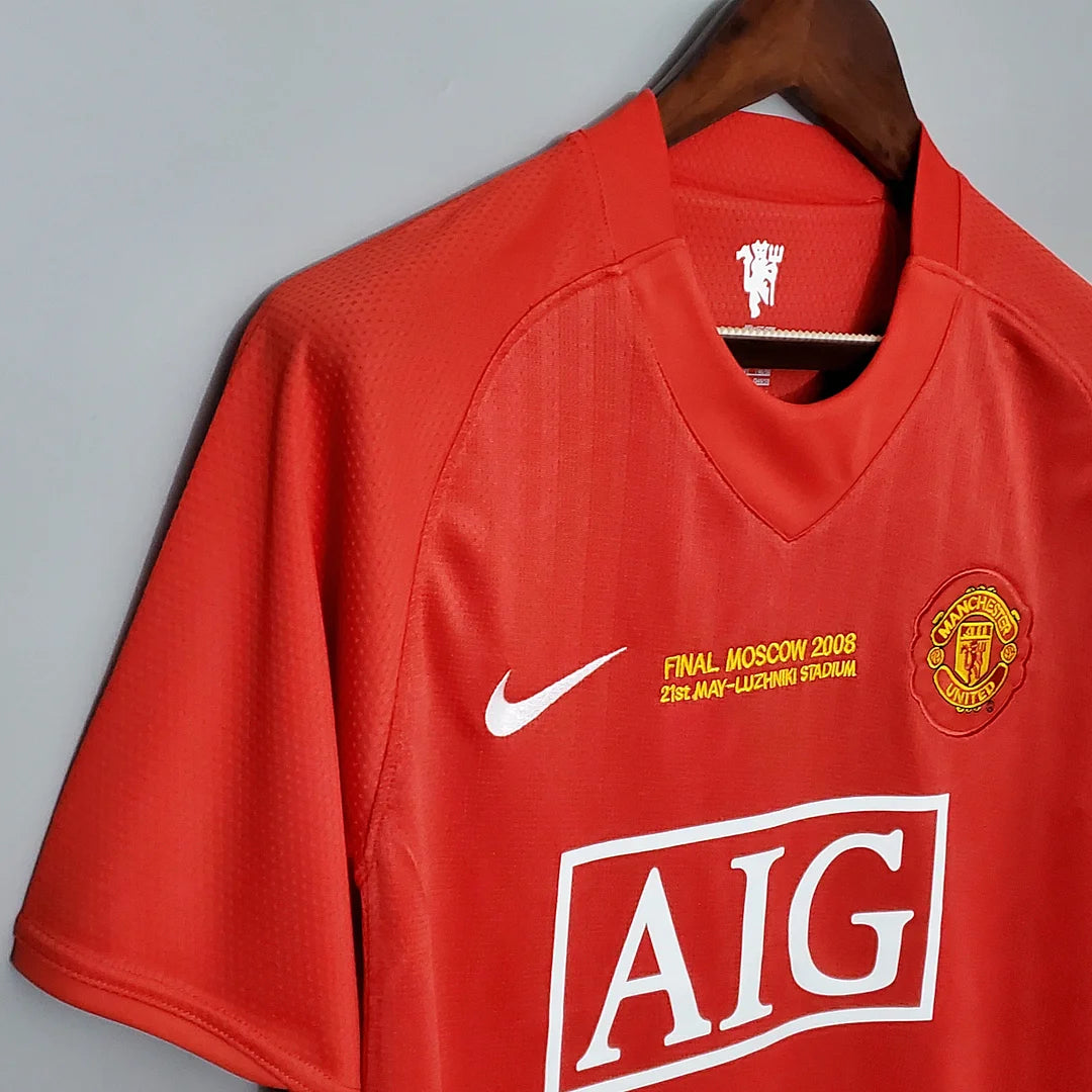 Man United 07/08 Home Shirt-UCL Final