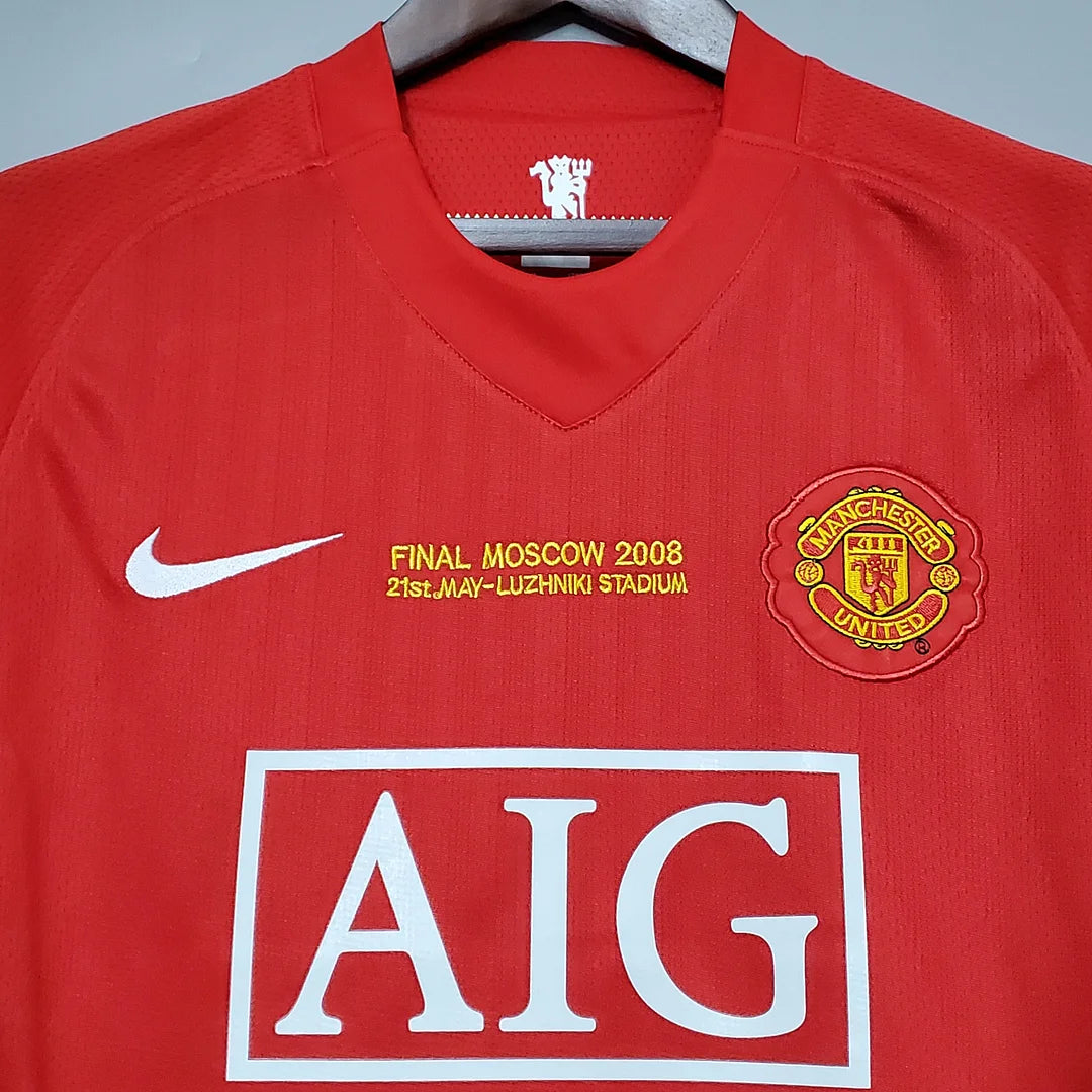 Man United 07/08 Home Shirt-UCL Final