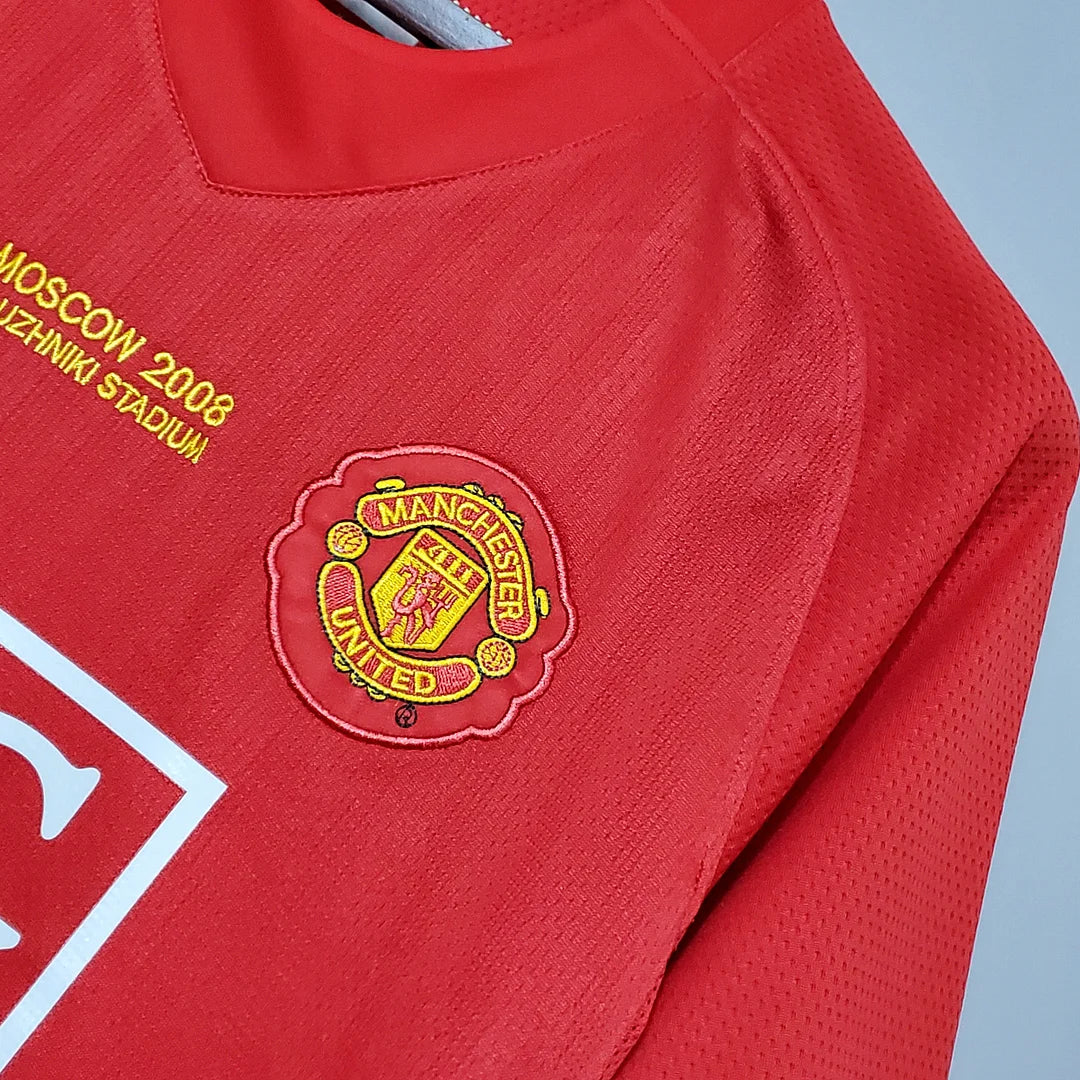 Man United 07/08 Home Shirt-UCL Final