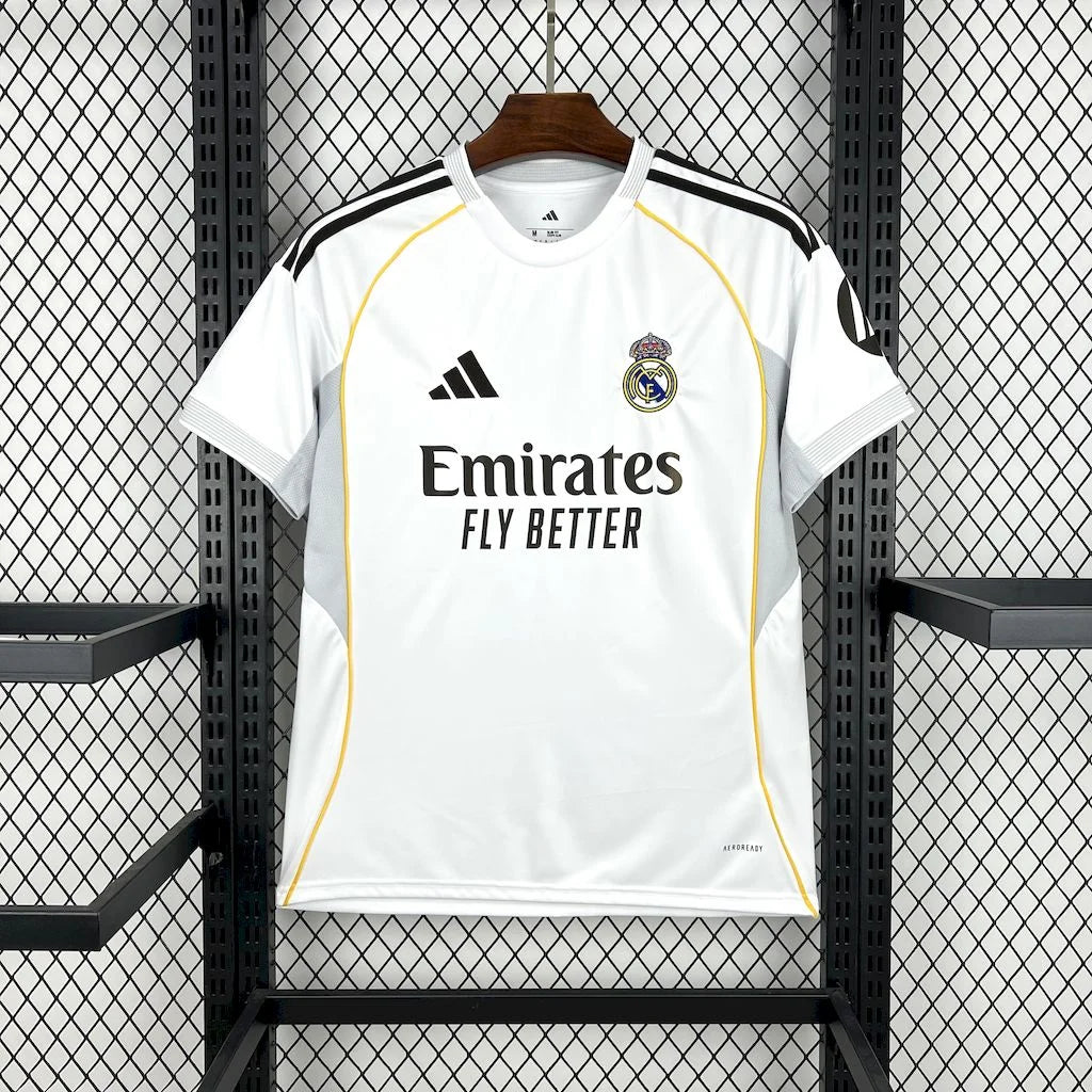2025/2026 Real Madrid Home Football Jersey