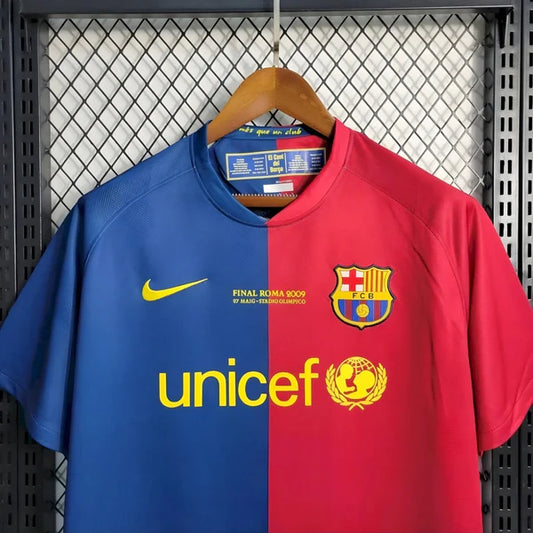 Barca 08/09 Home Shirt - UCL Final