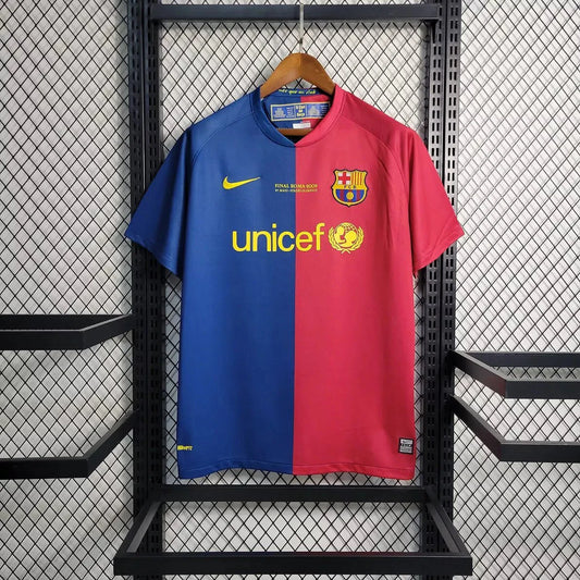 Barca 08/09 Home Shirt - UCL Final