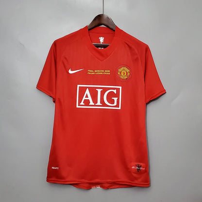 Man United 07/08 Home Shirt-UCL Final