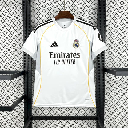2025/2026 Real Madrid Home Football Jersey